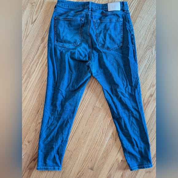 EVERLANE - Hourglass High Rise Medium Wash Skinny Jean Sz 31 - Picture 5 of 8